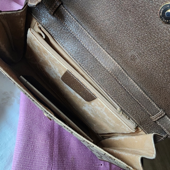 Authentic Gucci Vintage GG PVC Shoulder Bag - Picture 14 of 15